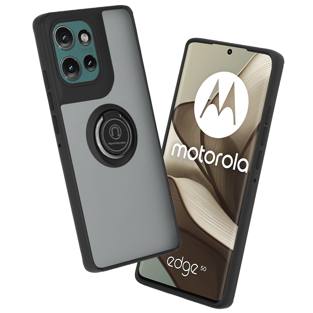 Levně Pouzdro Techsuit Glinth pro Motorola Edge 50 černé