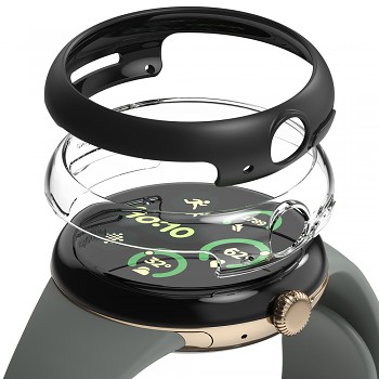 Ringke Slim 2 ks Google Pixel Watch 3 45mm čirý matně černý