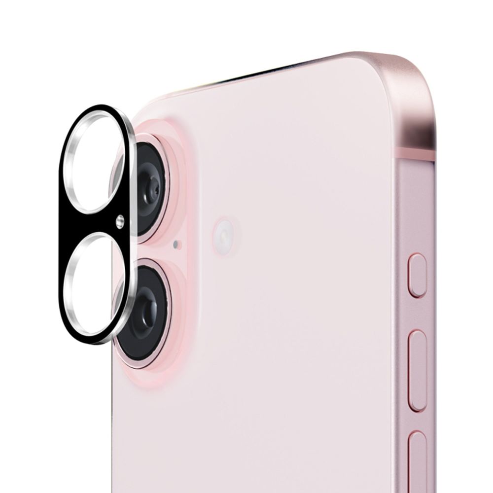 Levně Techsuit - Sklo na fotoaparát - iPhone 16 iPhone 16 Plus - černá