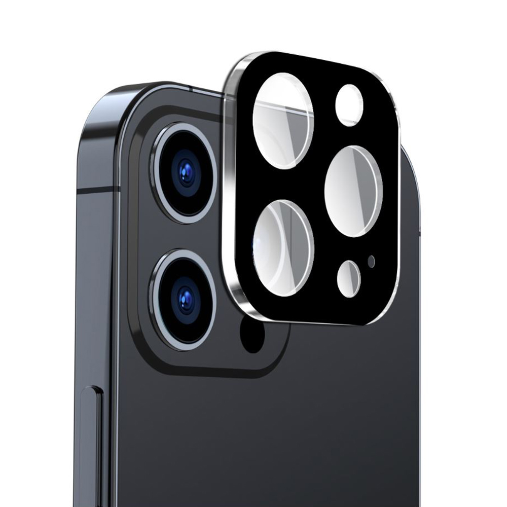 Levně Techsuit - Sklo na fotoaparát - iPhone 16 Pro iPhone 16 Pro Max - černá