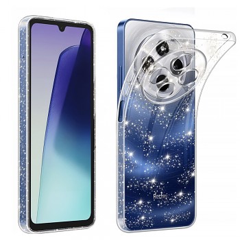 Techsuit SparkleSkin Series Xiaomi Redmi 14C / Poco C75 průhledný obal