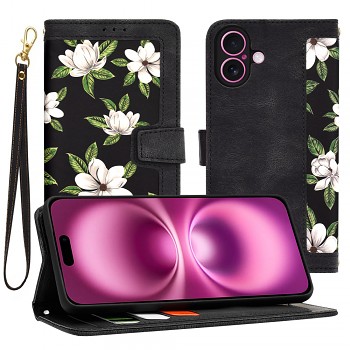 Techsuit FlipCraft iPhone 16 Plus Květiny úsvitu