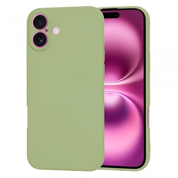 Techsuit SoftFlex pouzdro pro iPhone 16 Plus v barvě matcha