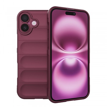 Techsuit Magic Shield pro iPhone 16 Plus v barvě bordeaux