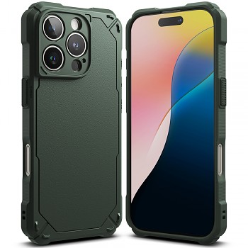 Ringke Rugged Gear pro iPhone 16 Pro Max tmavě zelená