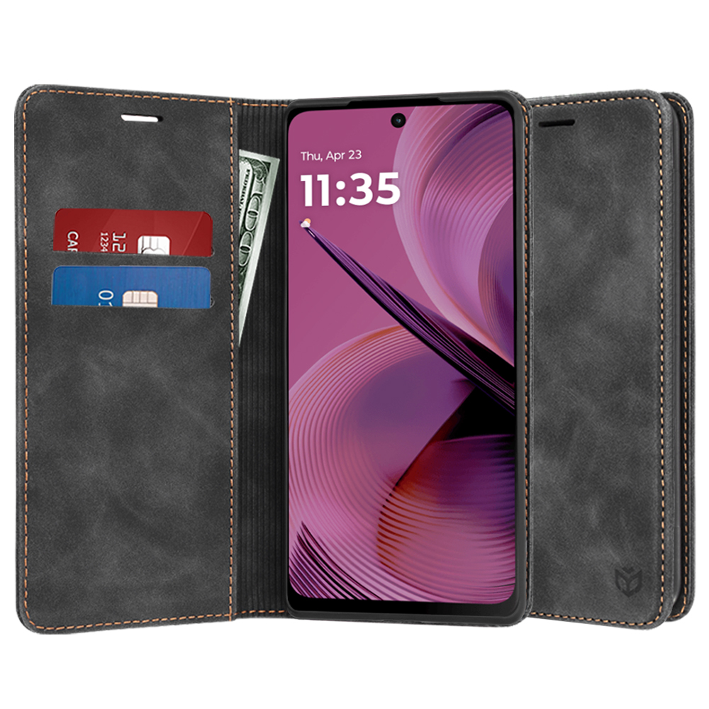 Levně Ochranný kryt Techsuit Confy Cover pro Motorola Moto G55 černý