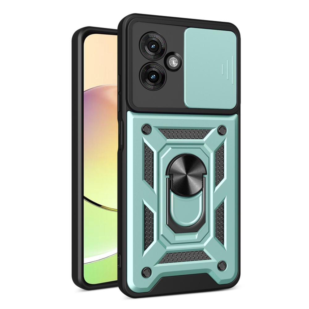 Levně Techsuit CamShield Series pouzdro pro Motorola Moto G55 zelené