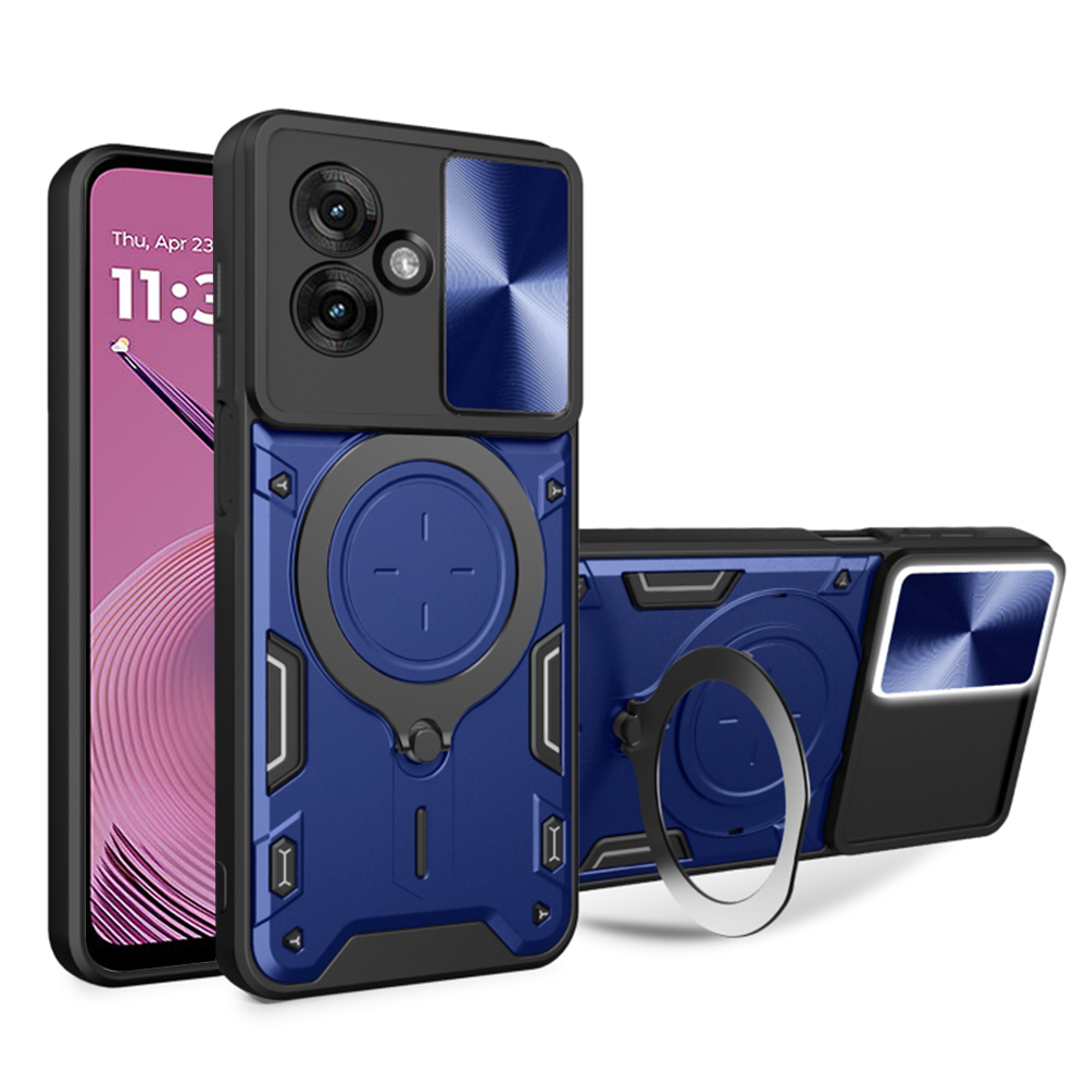 Levně Pouzdro Techsuit CamGuard Pro pro Motorola Moto G55 modré