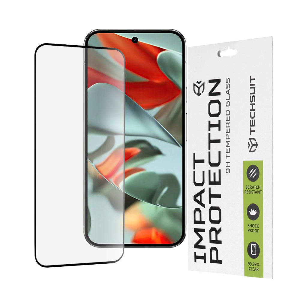Levně Ochranné sklo Techsuit 111D Google Pixel 9 Pro XL černé