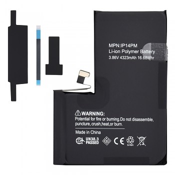 Baterie pro smartphone Decoded iPhone 14 Pro Max 4323mAh černá
