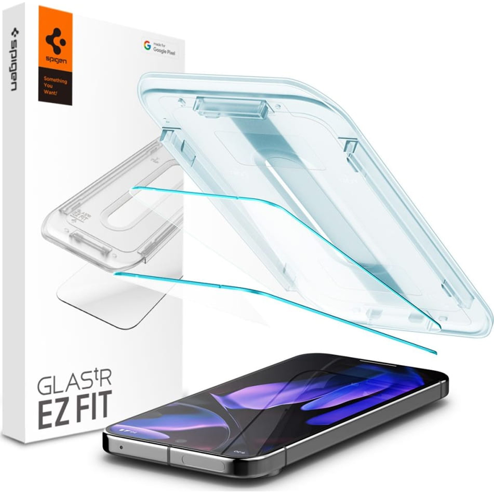 Levně Spigen Glas.tR EZ-FIT (2 balení) Google Pixel 9 Pro XL průhledný