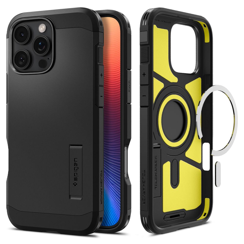 Levně Spigen Tough Armor MagSafe pro iPhone 16 Pro černý