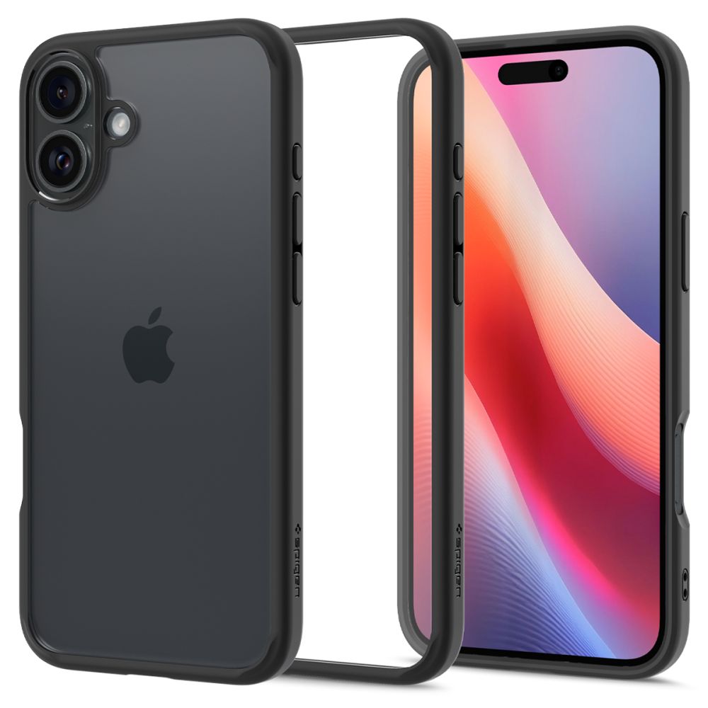 Levně Spigen Ultra Hybrid pro iPhone 16 Plus matně černý