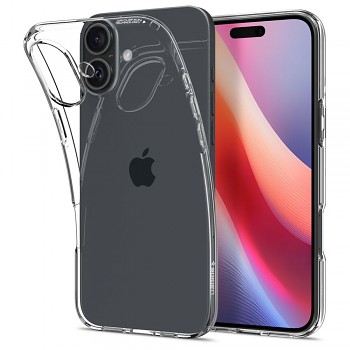 Spigen Liquid Crystal pro iPhone 16 průhledný