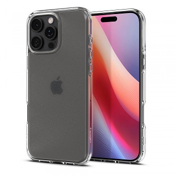 Spigen Ultra Hybrid iPhone 16 Pro v mrazivě čiré barvě