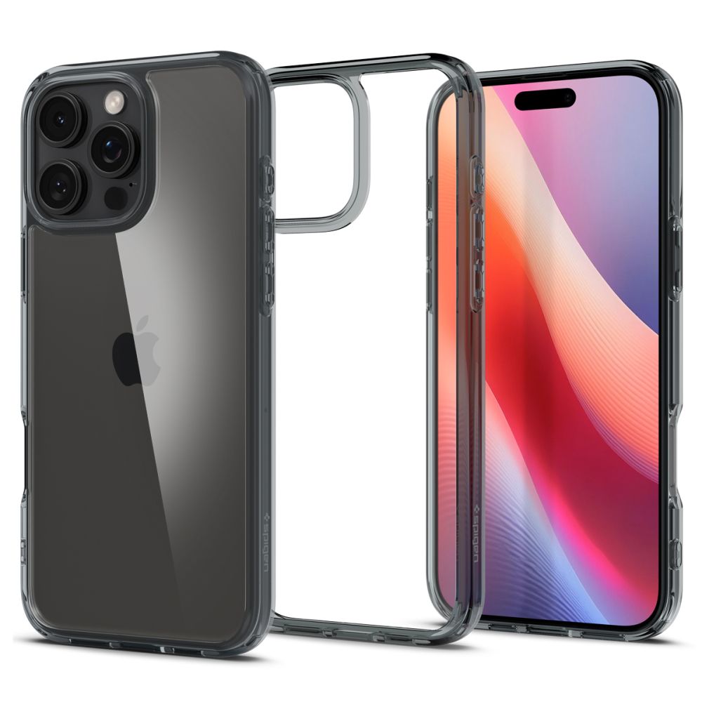 Levně Spigen Ultra Hybrid iPhone 16 Pro Křišťálově průhledný