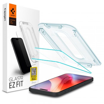 Spigen Glas.tR EZ-FIT (2 ks) iPhone 16 Pro Max iPhone 17 Pro Max průhledný