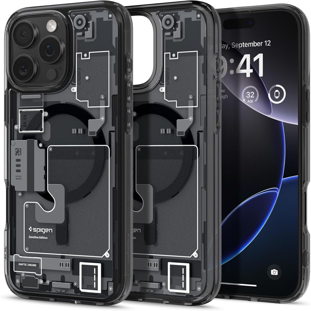Levně Spigen Ultra Hybrid Zero One MagSafe pro iPhone 16 Pro matná černá