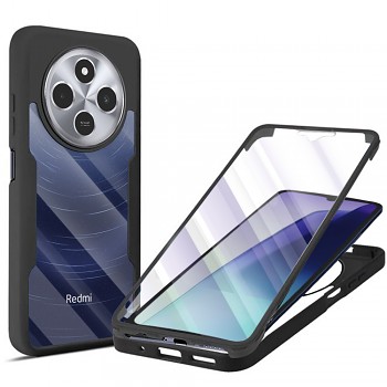 Techsuit ColorVerse 360 Series Ochranné sklo Xiaomi Redmi 14C Poco C75 Černá