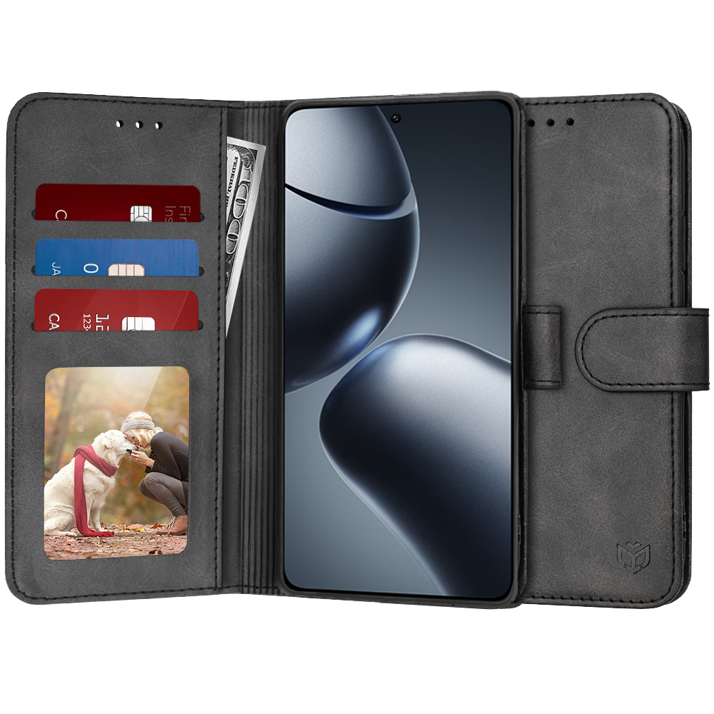 Levně Techsuit kniha deník Xiaomi 14T Pro černá