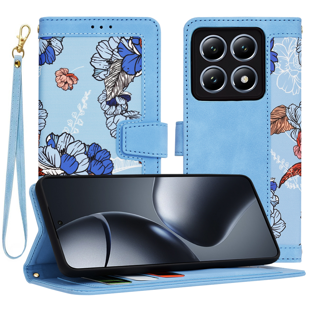 Levně Techsuit FlipCraft Xiaomi 14T Pro v živé modré