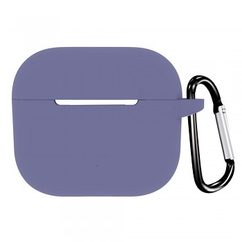 Techsuit silikonové pouzdro pro AirPods 4 hladký ultratenký materiál Mitternachtsblau