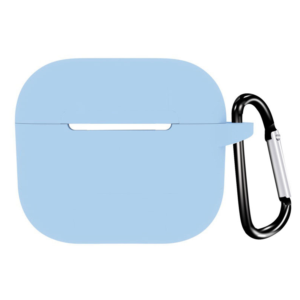 Techsuit silikonové pouzdro pro AirPods 4 hladký ultratenký materiál modrá
