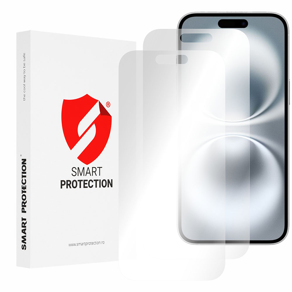 Levně Ochrana displeje Premium Classic 2 ks iPhone 16 Plus čirá