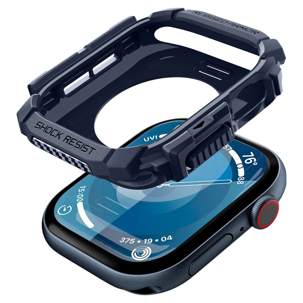 Levně Spigen Rugged Armor Apple Watch 10 46mm Watch 11 46mm námořnická modrá