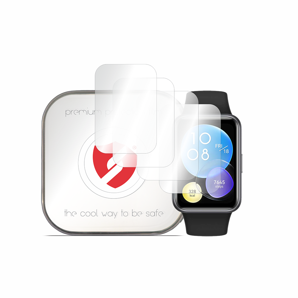Levně Ochrana displeje Premium Classic 4 ks Huawei Watch Fit 2 čirá