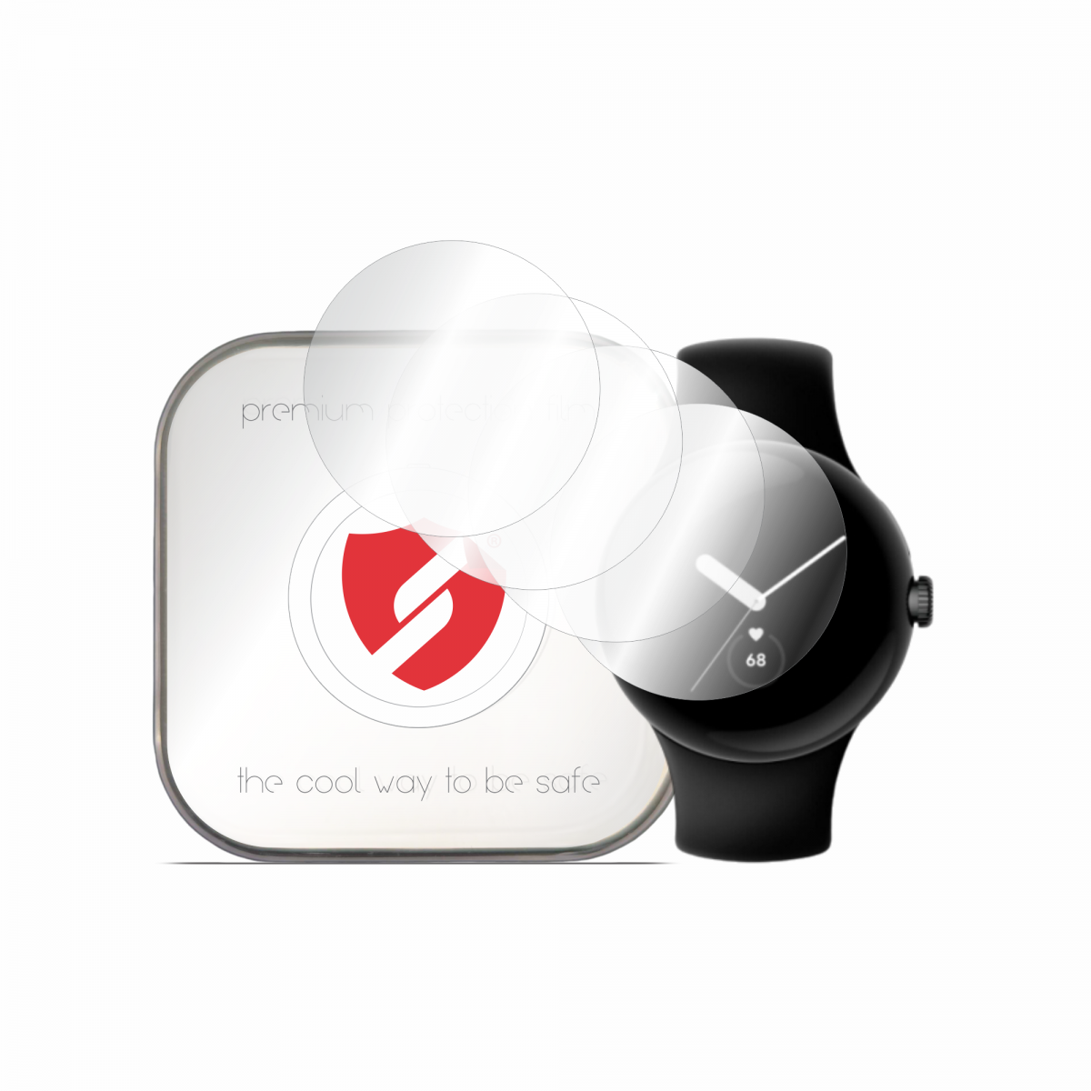 Levně Smart Protection Premium Classic (4 balení) Google Pixel Watch Watch 2 Čirý