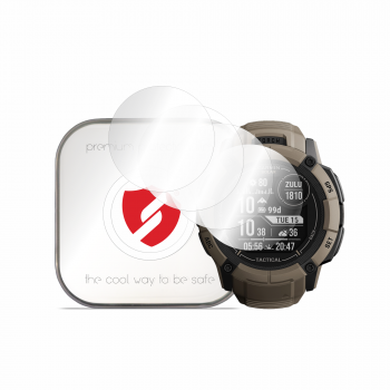 Ochrana displeje Premium Classic 4 ks Garmin Instinct 2X Solar čirá