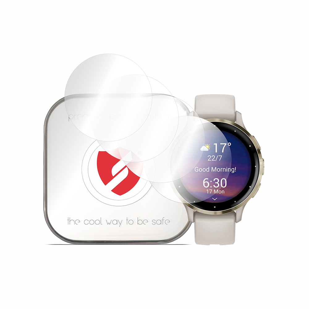 Levně Ochrana displeje Premium Classic 4 ks Garmin Venu 3S čirá