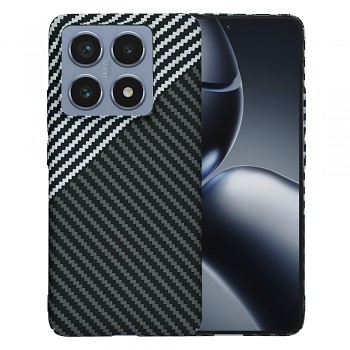Techsuit Carbonite FiberShell Xiaomi 14T Pro šedá stealth