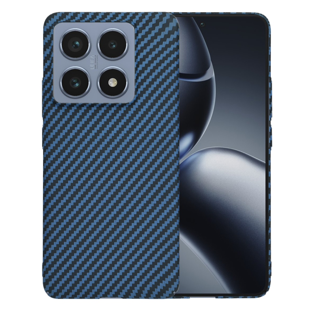 Levně Techsuit Carbonite FiberShell pro Xiaomi 14T Pro v tyrkysové barvě