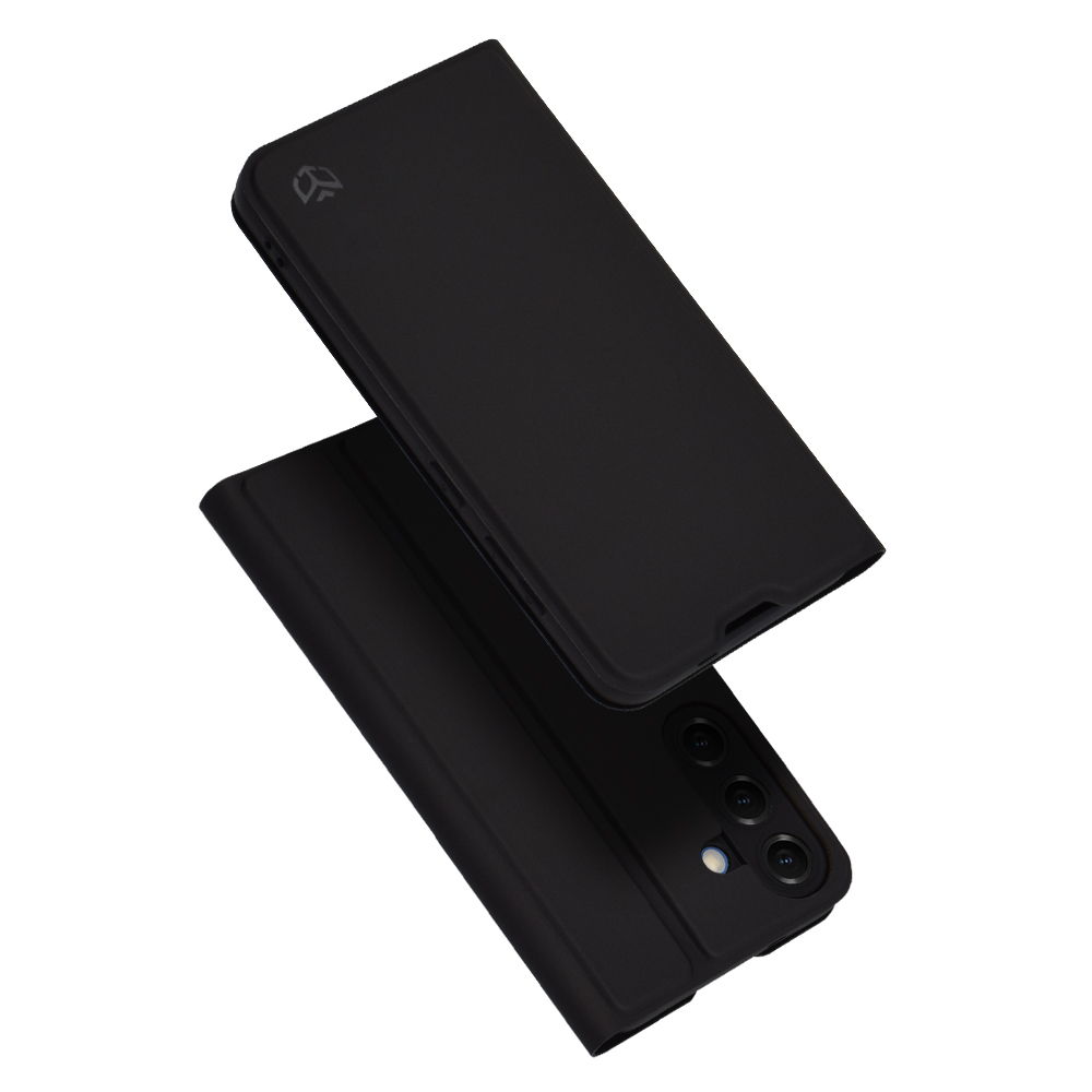 Levně Pouzdro Techsuit Magskin Book pro Samsung Galaxy S25 černé