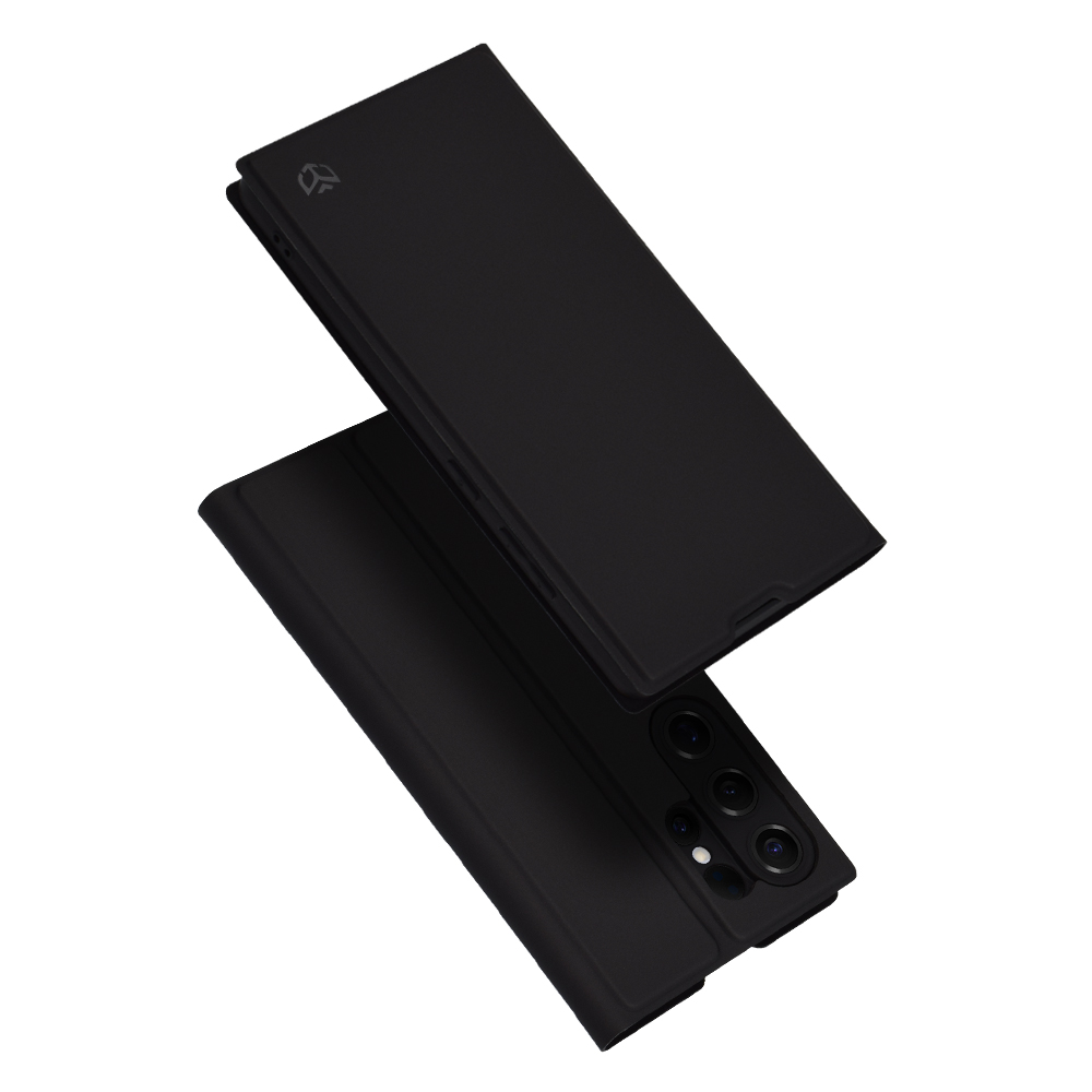 Levně Pouzdro Techsuit Magskin Book pro Samsung Galaxy S25 Ultra černé
