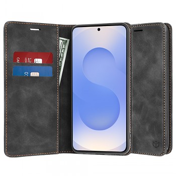 Techsuit Confy Cover pro Samsung Galaxy S25 černý