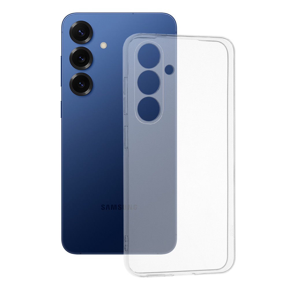 Levně Techsuit silikonové pouzdro Samsung Galaxy S25 průhledné