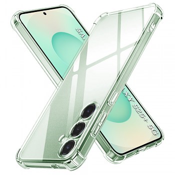 Techsuit Shockproof průhledný silikon Samsung Galaxy S25 Plus průhledný