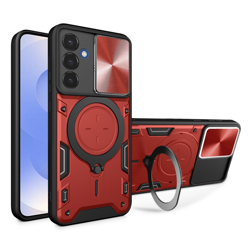 Levně Techsuit CamGuard Pro pro Samsung Galaxy S25 červený