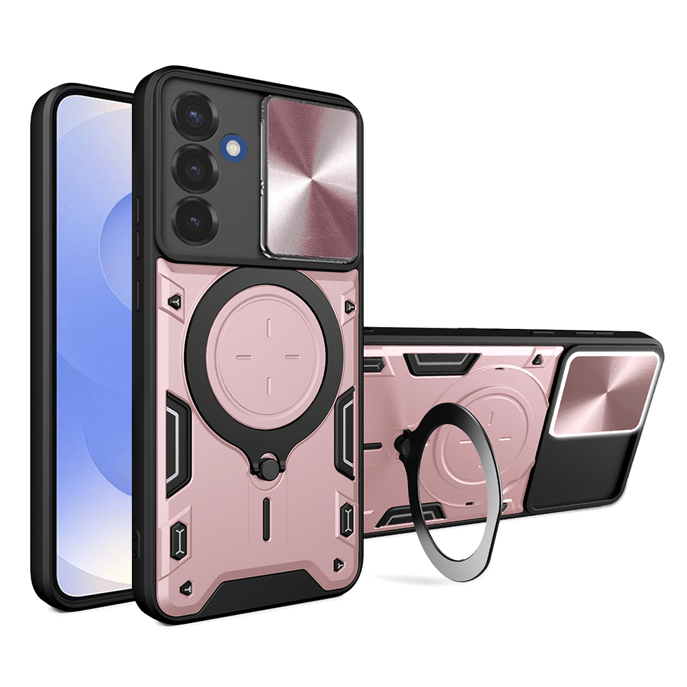 Levně Techsuit CamGuard Pro pro Samsung Galaxy S25 růžově zlatý
