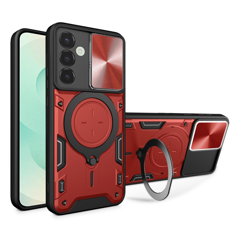 Levně Techsuit CamGuard Pro pro Samsung Galaxy S25 Plus červený