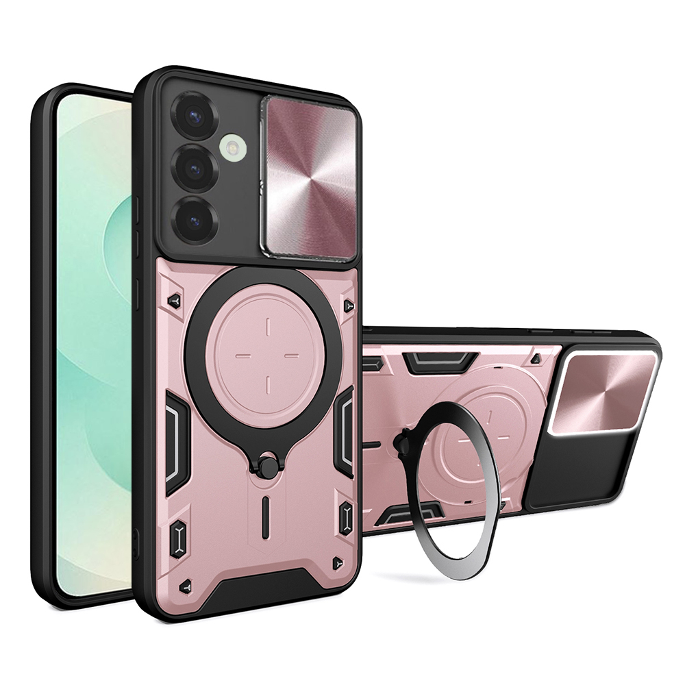 Levně Techsuit CamGuard Pro pro Samsung Galaxy S25 Plus růžově zlatý