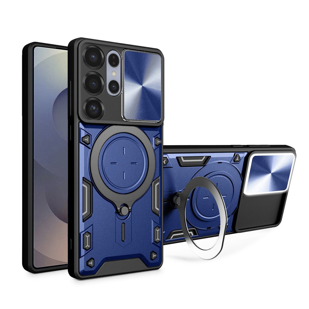 Levně Ochranné pouzdro Techsuit CamGuard Pro pro Samsung Galaxy S25 Ultra modré