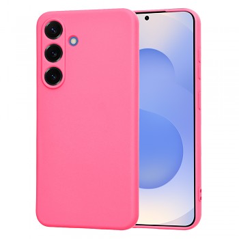 Techsuit SoftFlex pro Samsung Galaxy S25 v růžové barvě