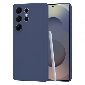 Techsuit SoftFlex pouzdro pro Samsung Galaxy S25 Ultra tmavě modrá