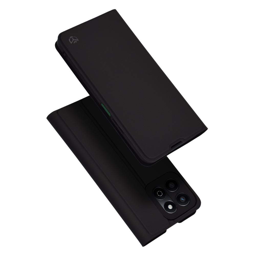Levně Techsuit Magskin Book pro Honor 200 Smart X7c černá