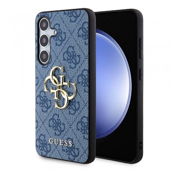 Guess Hardcase 4G Big Metal Logo Samsung Galaxy S24 Plus modrý