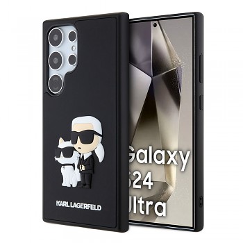 Karl Lagerfeld 3D Design Samsung Galaxy S24 Ultra Rubber Karl a Choupette